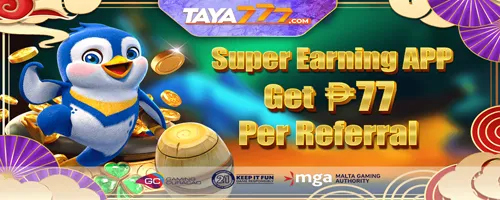 TAYA777 PHP 77 Referral Bonus: Invite and Earn Cash